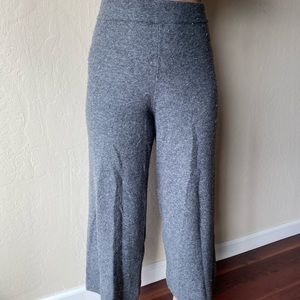 Zara Grey Wide Legged Knit Pants